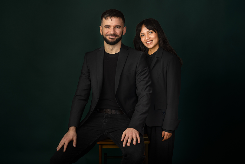 Manuel e Estephany, fondatori di WebTea